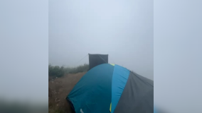 imagens de local onde está vulcão em que brasileira ficou desaparecida