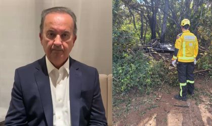 "Estamos de luto", diz governador de SC sobre queda de balão no estado