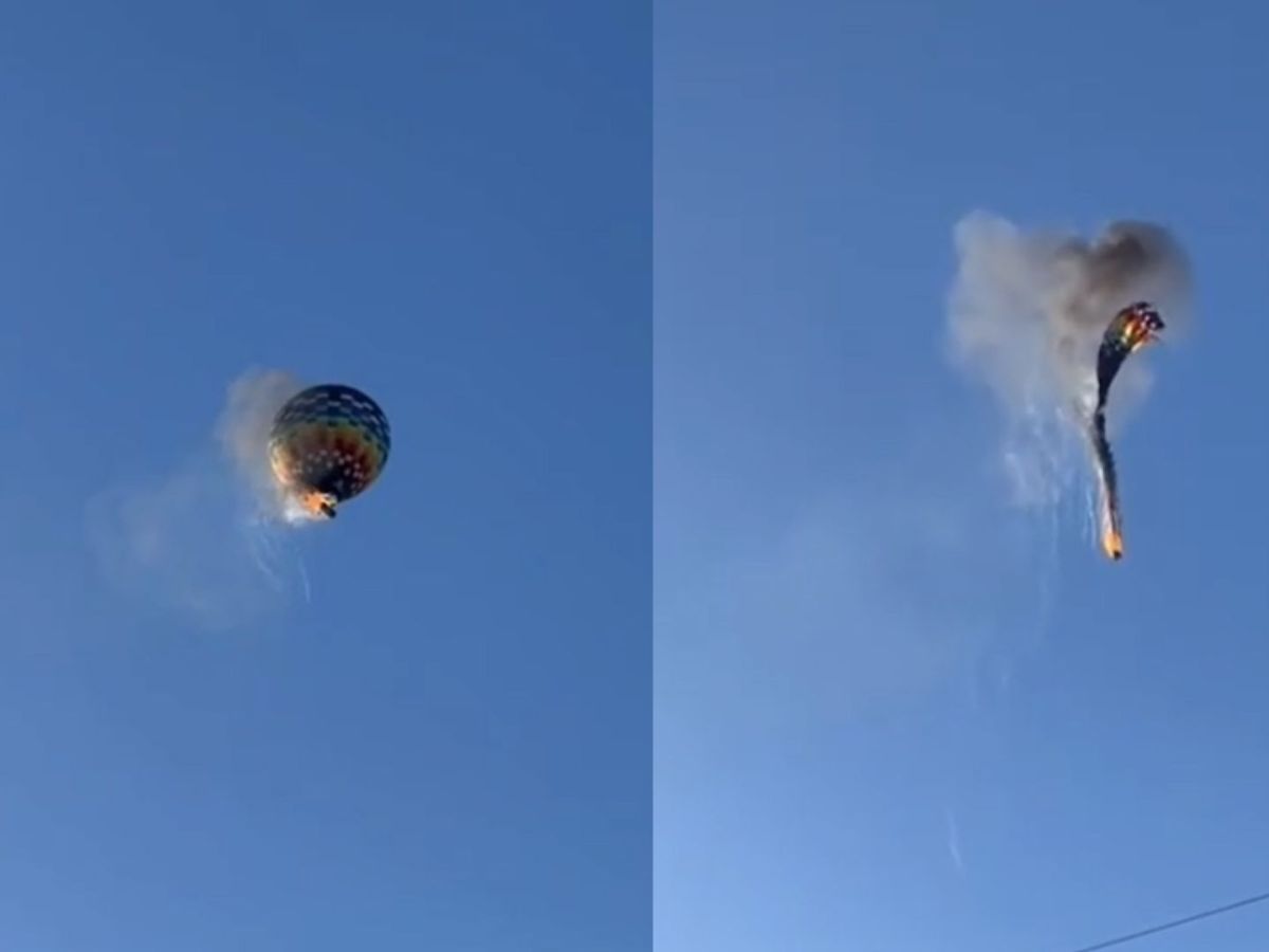 Queda de balão: piloto pulou durante descida de emergência, diz polícia | CNN Brasil