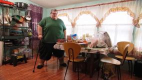 Durante a participação em Quilos Mortais, Aaron começou a fazer terapia para tratar sua dependência em comida