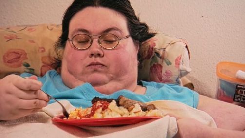 Jeanne Covey entrou no reality show Quilos Mortais aos 39 anos pesando 319 quilos