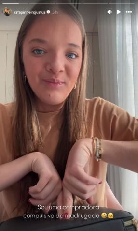 Rafaella Justus falou sobre ceder à influência das redes sociais • Instagram/Rafa Justus