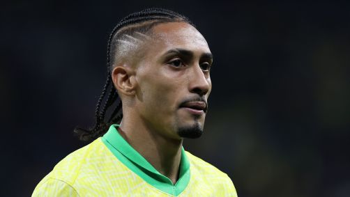 Raphinha, jogador da Seleção Brasileira