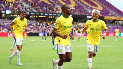 Iqraam Rayners, autor do gol do Mamelodi Sundowns sobre o Ulsan HD