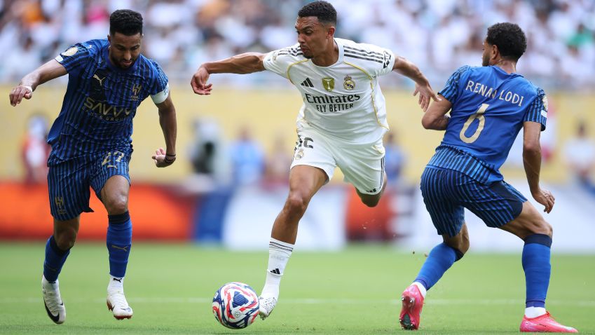 Lance de Real Madrid x Al-Hilal pelo Mundial de Clubes • Hector Vivas - FIFA/FIFA via Getty Images
