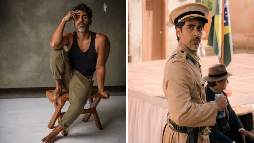 Renato Livera interpreta Laureano em "Guerreiros do Sol"