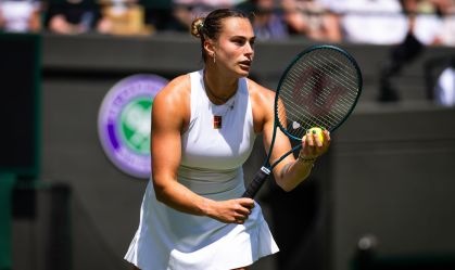 Sabalenka estreia com vitória sobre canadense e avança em Wimbledon