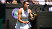 Sabalenka estreia com vitória sobre canadense em Wimbledon