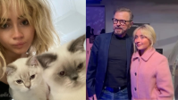 Sabrina Carpenter revela que batizou seus gatos em homenagem ao ABBA
