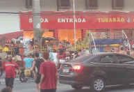 Vídeo: incêndio e saque em loja deixam quatro feridos no RJ