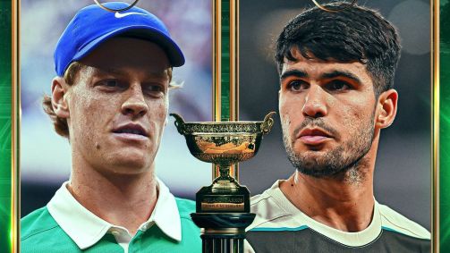 Sinner e Alcaraz se enfrentam na final de Roland Garros