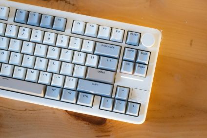 Parte de um teclado.