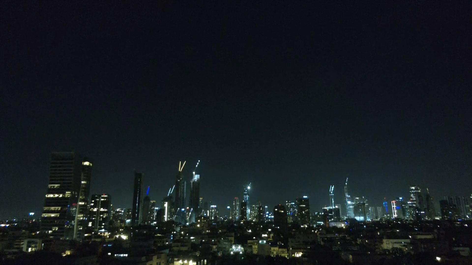 Horizonte de Tel Aviv, em Israel