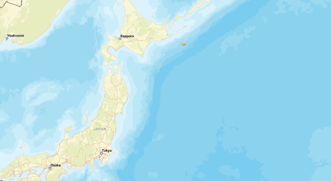 Terremoto de magnitude 5,9 atinge costa do Japão