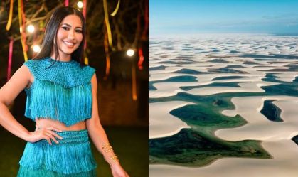Thaynara OG é nomeada embaixadora dos Lençóis Maranhenses durante evento