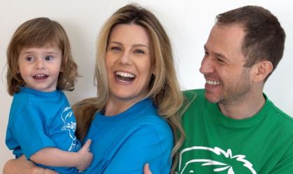 Tiago Leifert detalha como está a filha após tratamento de retinoblastoma