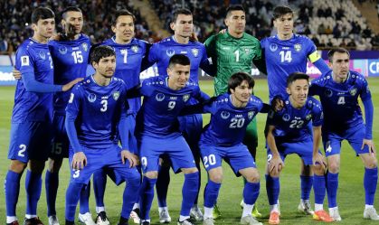 Time do Uzbequistão nas Eliminatórias