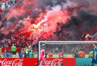 Torcida do Wydad Casablanca "paralisa" jogo após gol contra Juventus; veja