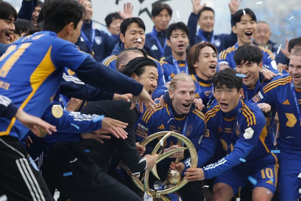Ulsan HD é o atual campeão na Coreia do Sul