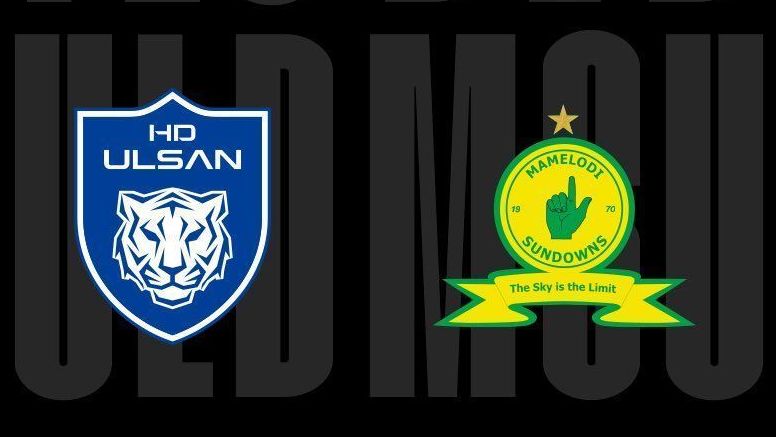 Escudos de Ulsan HD e Mamelodi Sundowns
