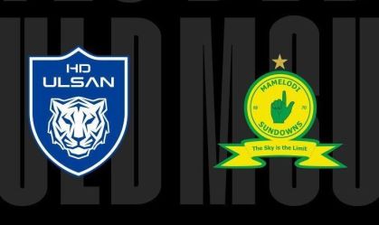 Escudos de Ulsan HD e Mamelodi Sundowns