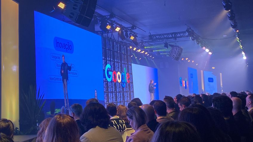 Fábio Coelho, presidente do Google no Brasil, fez os anúncios em evento da empresa • Felipe Andrade/CNN