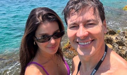 Vera Viel mostra férias com Rodrigo Faro e uma das filhas em Capri; confira