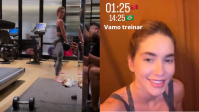 Fitness, Virginia viaja por 35 horas para a China e não deixa de treinar