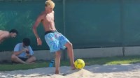 Neymar e Yamal se encontram e jogam futevôlei no Rio de Janeiro