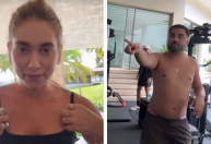 Após término, Virginia e Zé Felipe treinam juntos em mansão