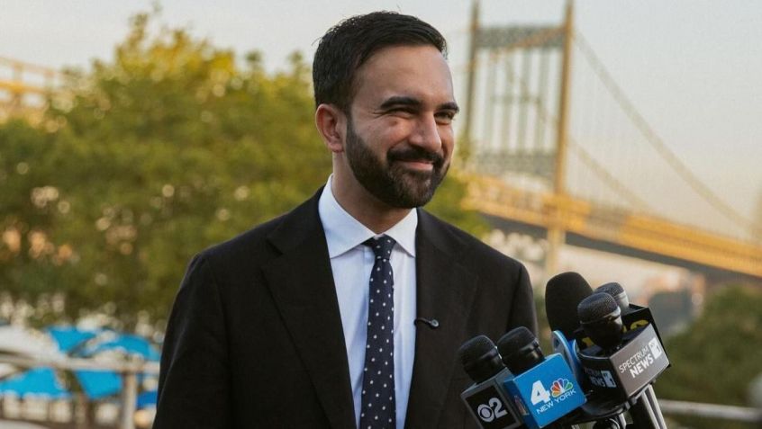 Zohran Mamdani, candidato à prefeitura de Nova York pelo Partido Democrata • Reprodução/Facebook