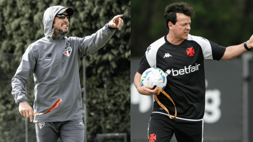 Luis Zubeldía e Fernando Diniz se enfrentam no Brasileirão