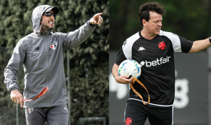 Luis Zubeldía e Fernando Diniz se enfrentam no Brasileirão