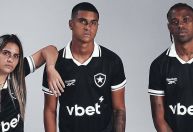 Botafogo apresenta novo uniforme com inspiração nos anos 90; veja imagens