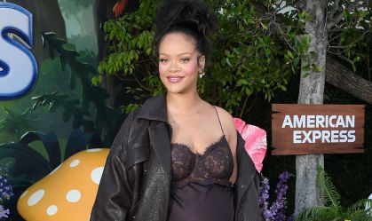 Rihanna leva filhos, Riot e RZA, pela 1ª vez para tapete vermelho