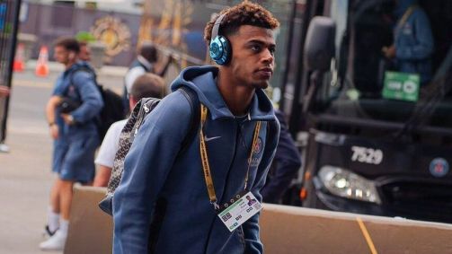 Doué, do PSG, chega para a final do Mundial de Clubes contra o Chelsea