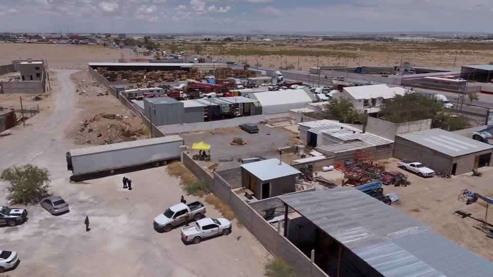 Crematório em Cidad Juarez, em Chihuahua, no México