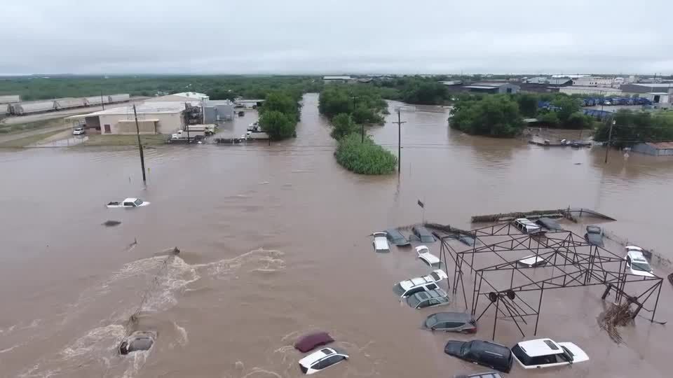 Enchentes atingem o estado do Texas, nos EUA