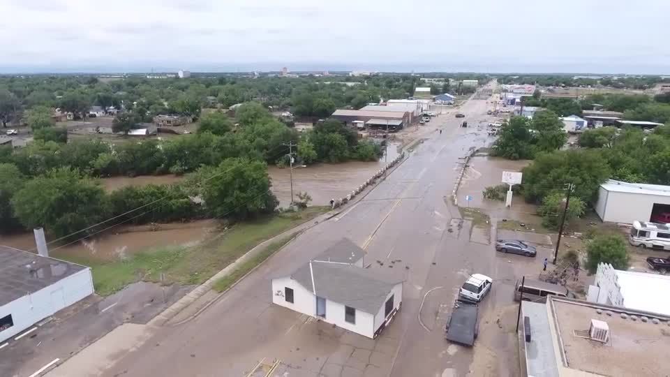 Enchentes atingem o estado do Texas, nos EUA