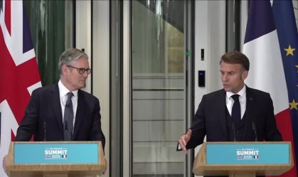 França e Reino Unido anunciam acordo de imigração e planos para a Ucrânia