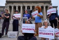 Universidade Columbia pune estudantes por protestos pró-Palestina