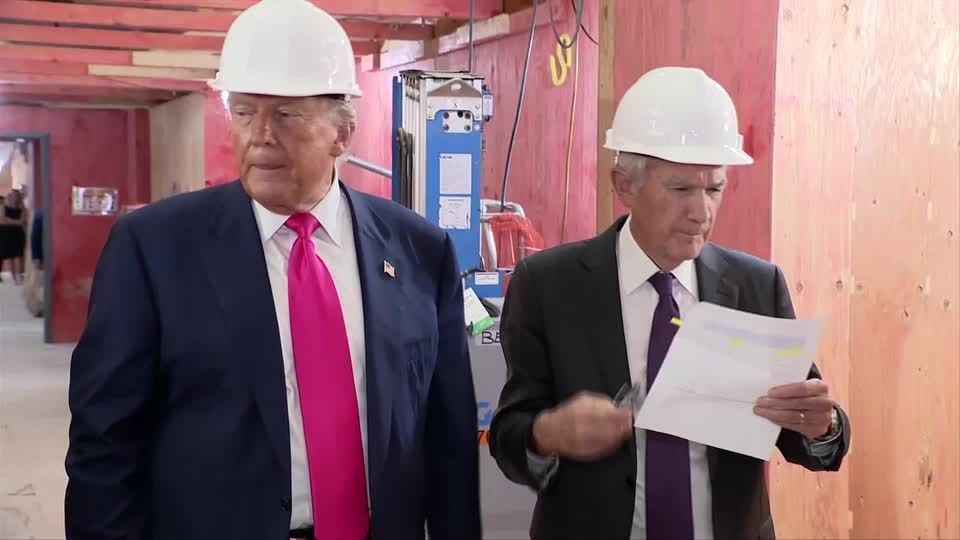 MOMENT: Trump and Powell voice disagreement over Federal Reserve building renovation figures
