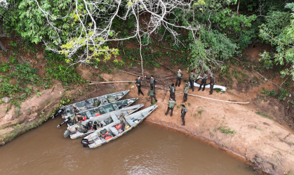 Exército apreende 42 toneladas de drogas durante operações na fronteira