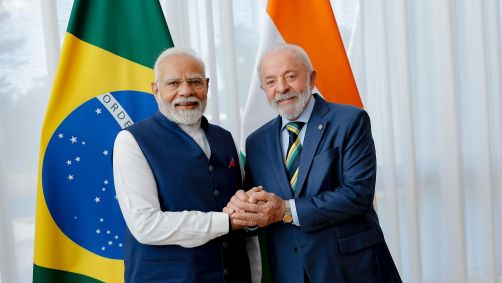 Lula e Narendra Modi