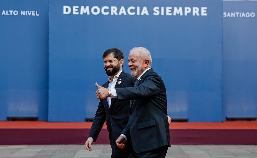 Lula e Boric