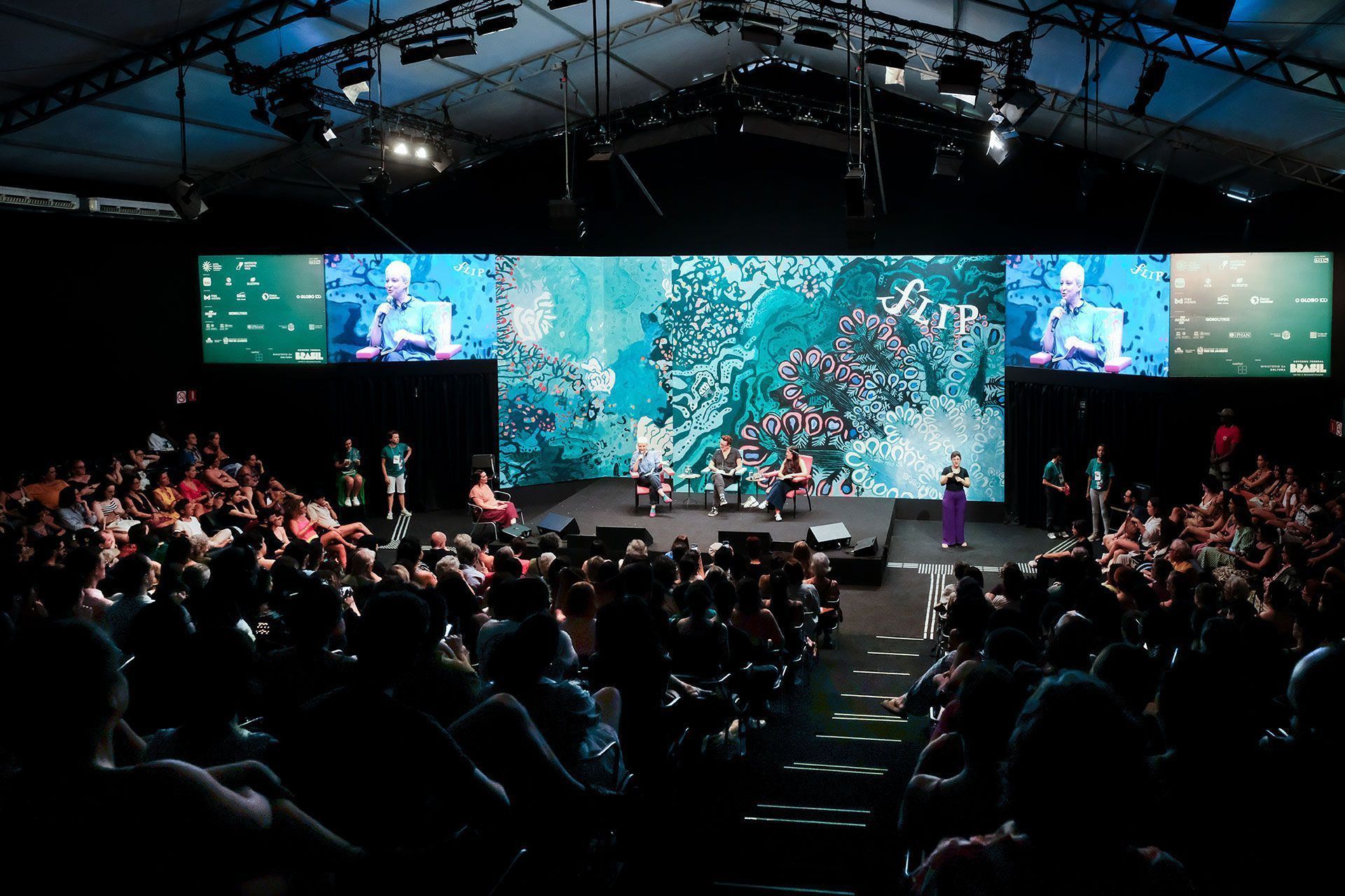 Abertura da Flip 2024 em Paraty