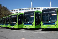 Nunes discute presença da PM dentro de ônibus em SP para coibir vandalismo