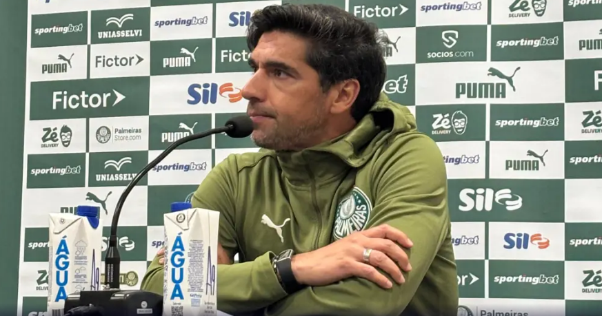 Abel abandona entrevista coletiva após derrota no clássico