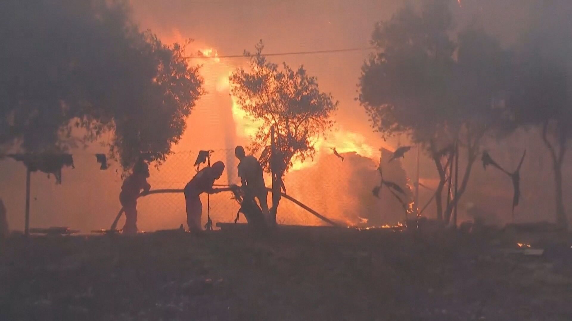 Incêndios florestais na Turquia