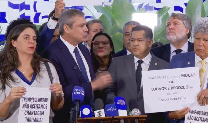 Deputados governistas pedem reciprocidade contra tarifaço de Trump